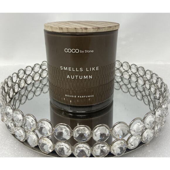 Copied - COCO By Stone - Smells Like Autumn Candle Bougie Perfumee - HTF - Picture 2 of 6